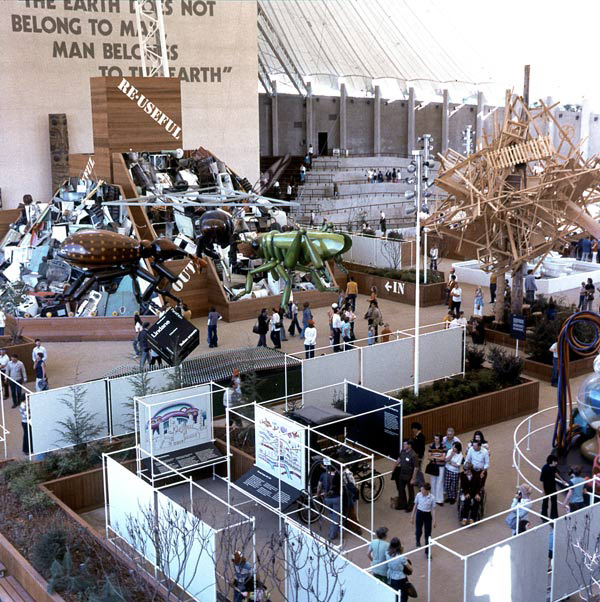 Man Belongs To Earth - 1974, Spokane, United States - Expo '74 - World ...