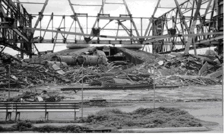 Demolition of United States Pavilion - State & Federal Area - World's ...