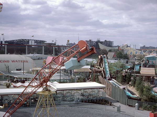 A different angle on the Log Flume Ride and Jaycopter - Lake Amusement ...