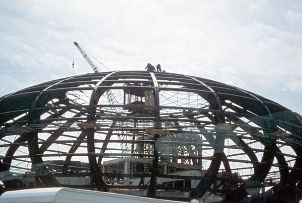 An interesting construction view - Building the 1964-65 New York World ...