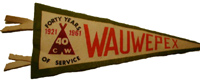 Wauwepex banner - 1961