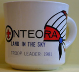 Onteora mug - 1981 - Troop Leader
