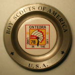 Onteora plate - 1978