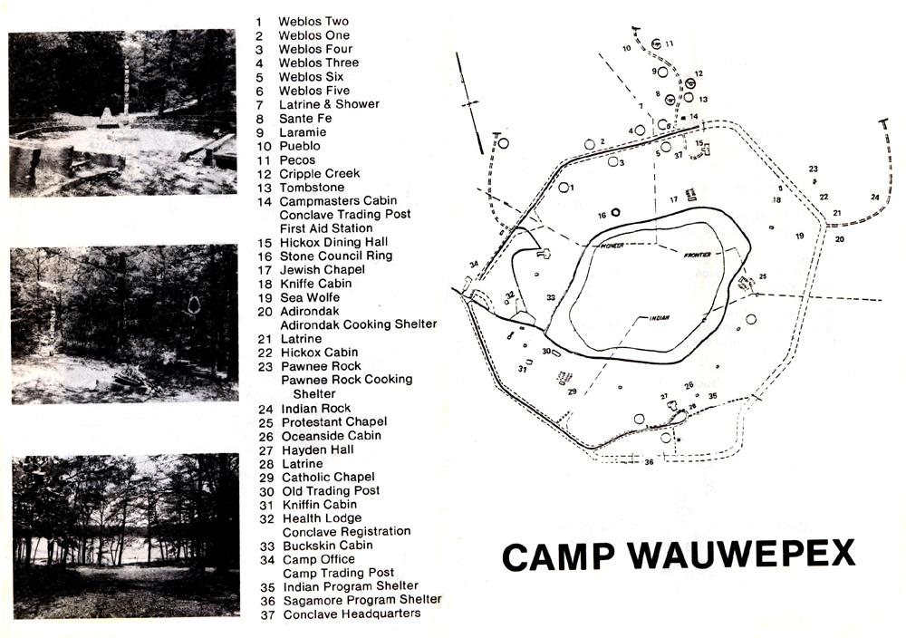Schiff Scout Reservation Map