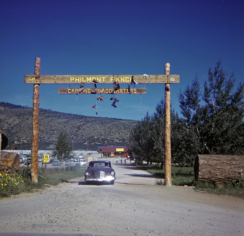 The main gate to Philmont
