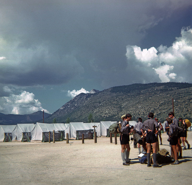German Scouts at Tent City