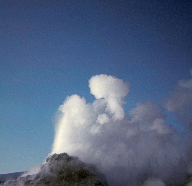 Sulfur mound