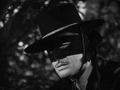 A saddened Zorro works to save Alejandro