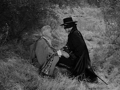 Zorro promises to care for Alejandro