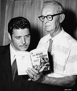 Guy Williams with Johnston McCulley
