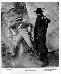 Zorro helps Alejandro